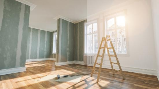 ξηρά δόμηση κτηρίου